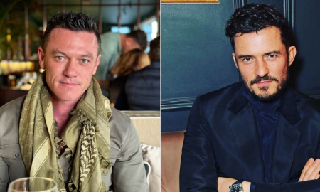 Luke Evans and Orlando Bloom